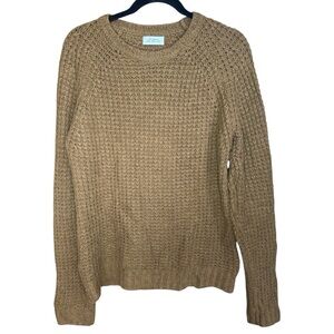 Saturdays New York City Men’s Small Baby Alpaca Lamb Wool Sweater Brown